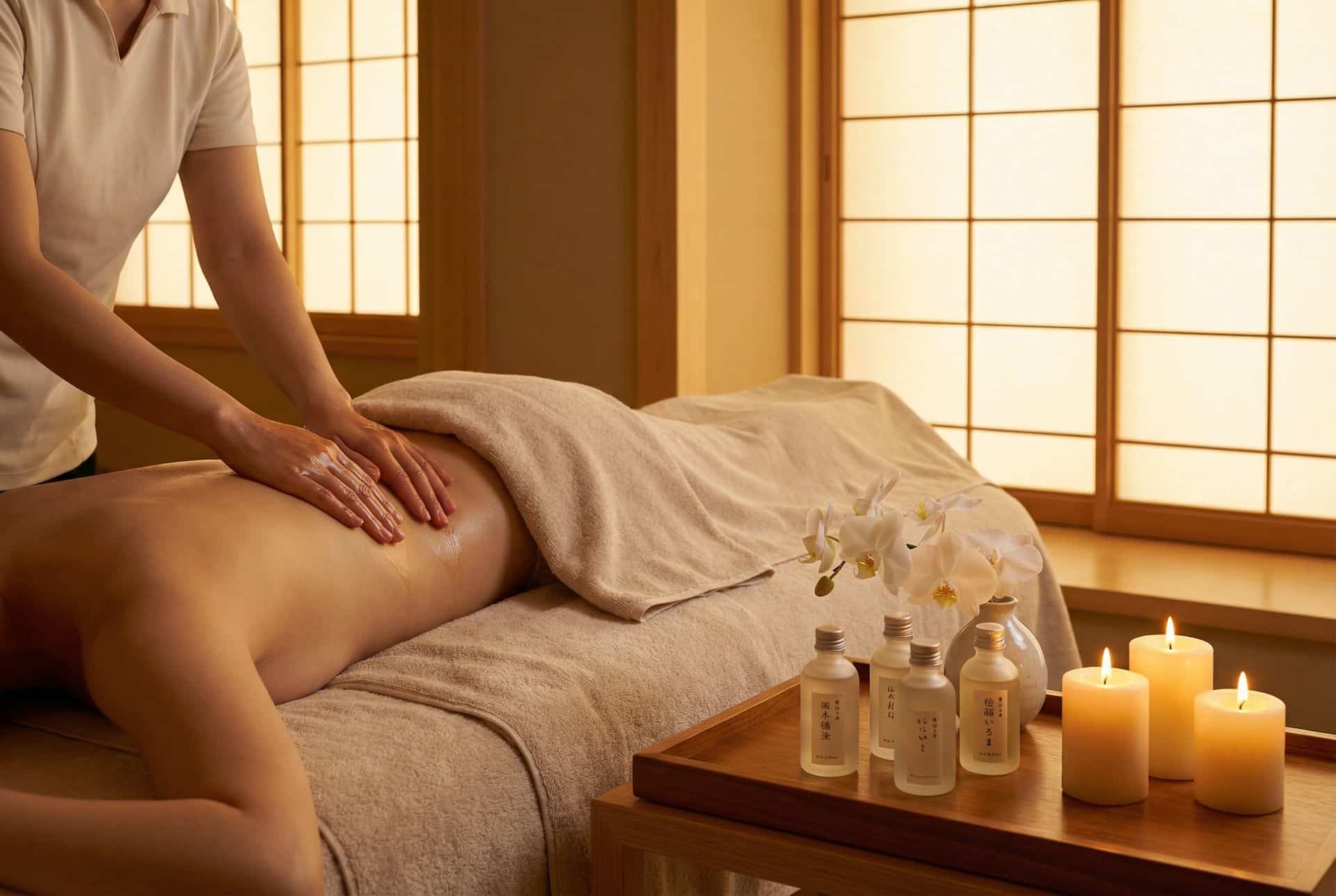 アロマオイルマッサージ